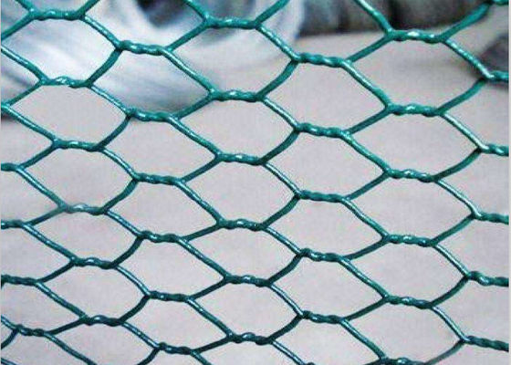 PVC Coated 1/2" X 1/2 " BWG27 0.41mm Hexagonal Wire Netting