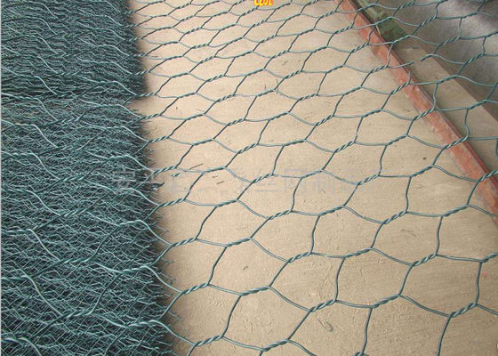 2x1x1m PVC coated soil reinforcement Gabion Wire Mesh