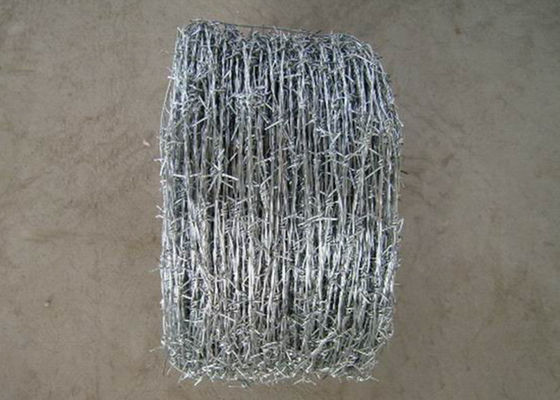 12x14# low carbon steel wire galvanied barbed wire for lawn,railways,expressways