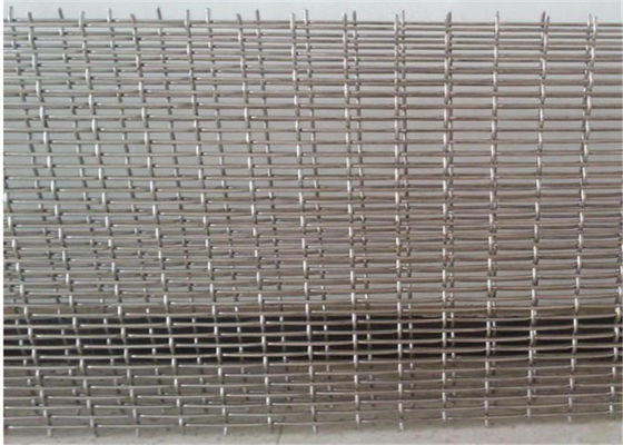 Stone Filter Ss302 2.2m Width Galvanized Crimped Wire Mesh