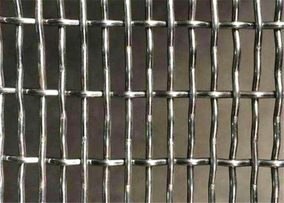Metal Weave Alkali Resistant Woven L5m Crimped Wire Mesh