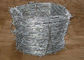 Hot Dipped Galvanized 20kgs Per Roll Pvc Coated Barbed Wires