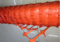 70 X 40mm Ldpe Orange Fence Netting Width 1m